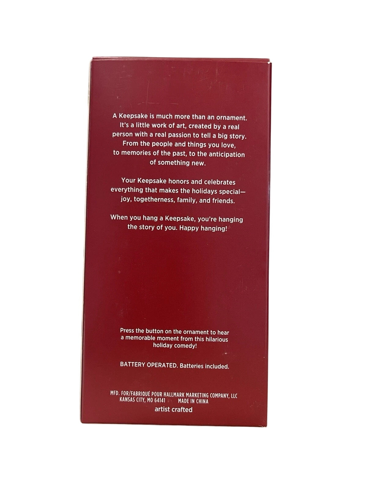 2020 Trimming The Tree Hallmark Ornament (National Lampoon's Christmas Vacation) QXI2384