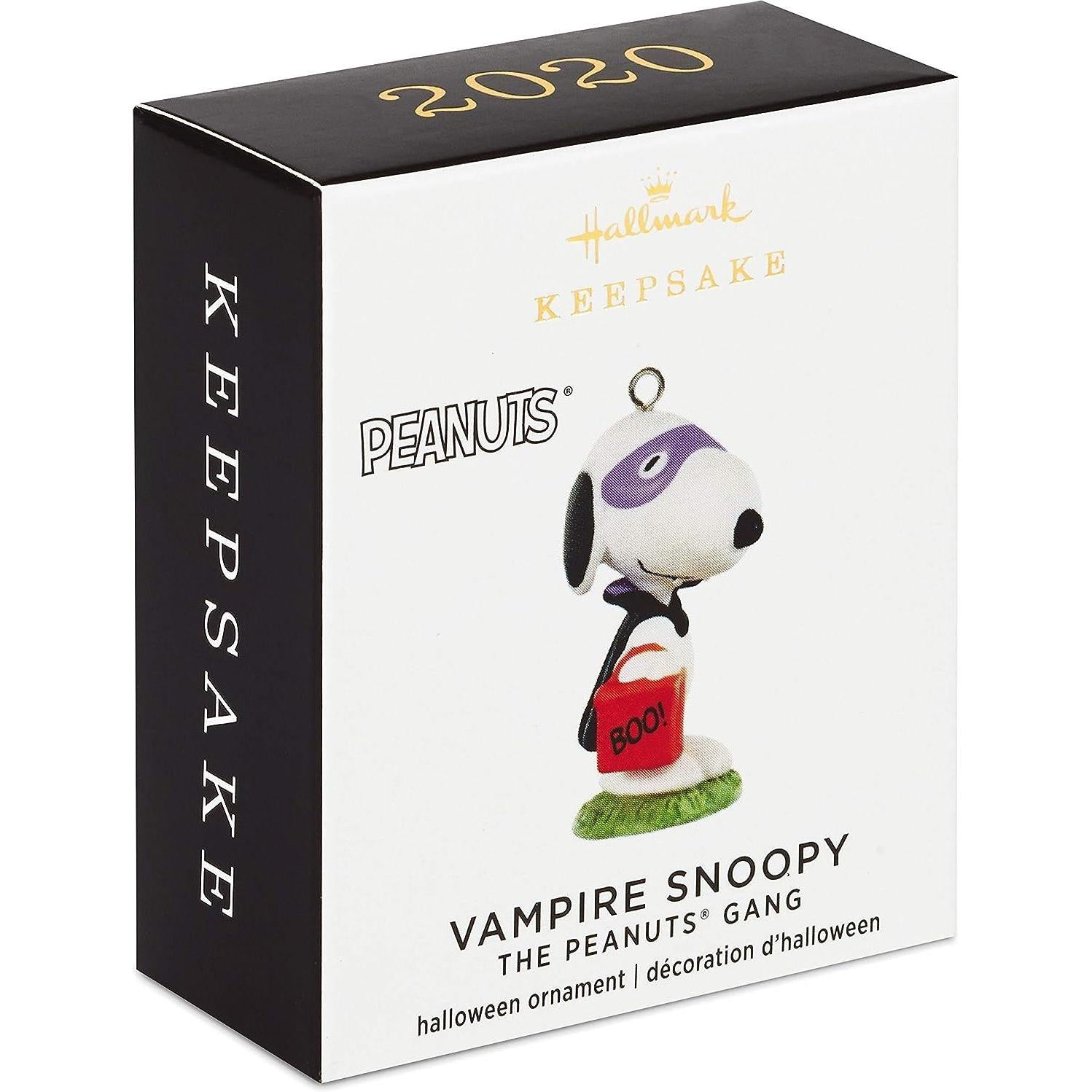 2020 Vampire Snoopy Hallmark Ornament (Peanuts) QFO5254