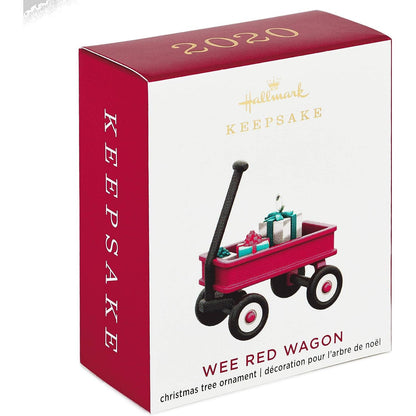 2020 Wee Red Wagon Hallmark Ornament (Toys and Games) QXM8221