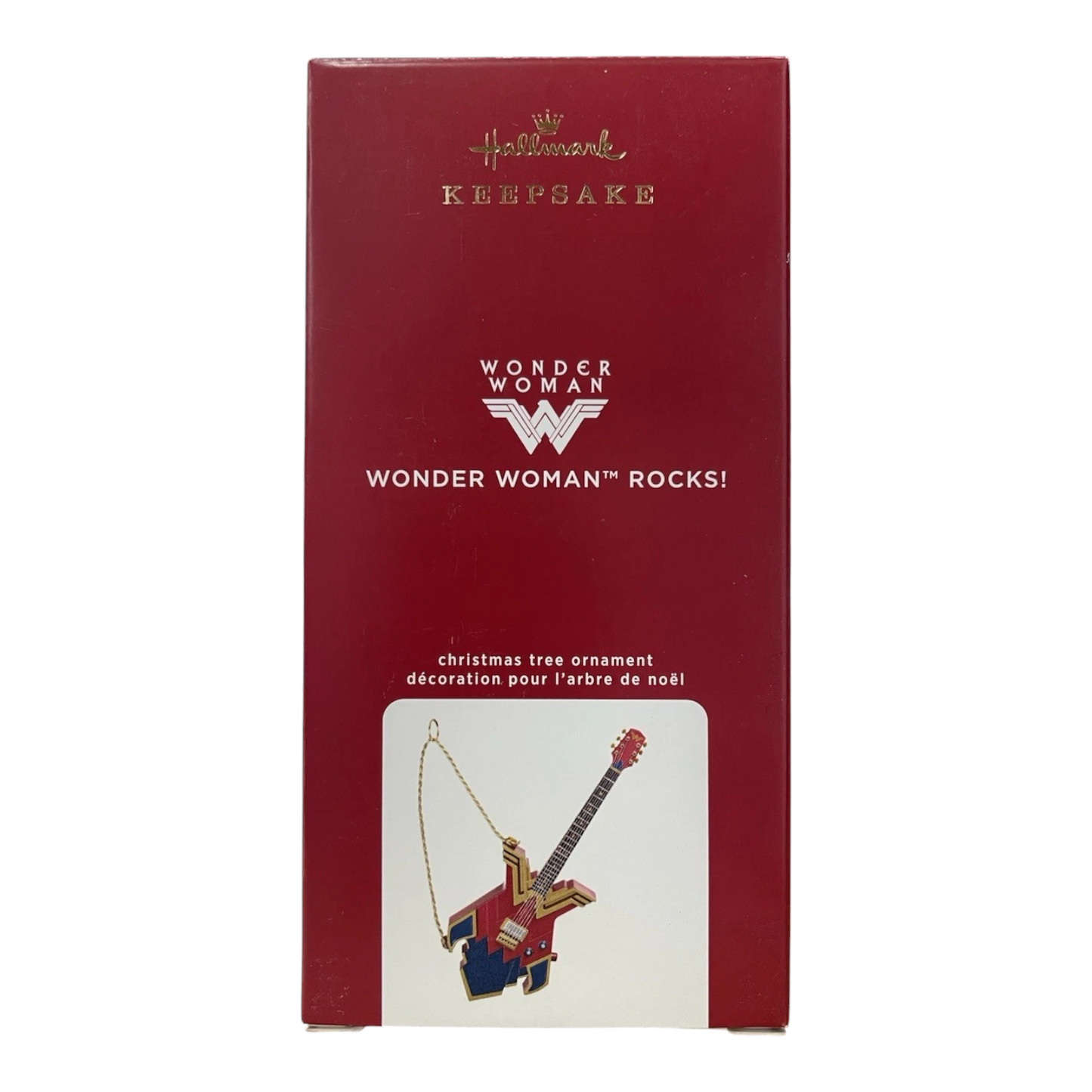 2020 Wonder Woman Rocks! Hallmark Ornament (Super Heroes) QXI2401