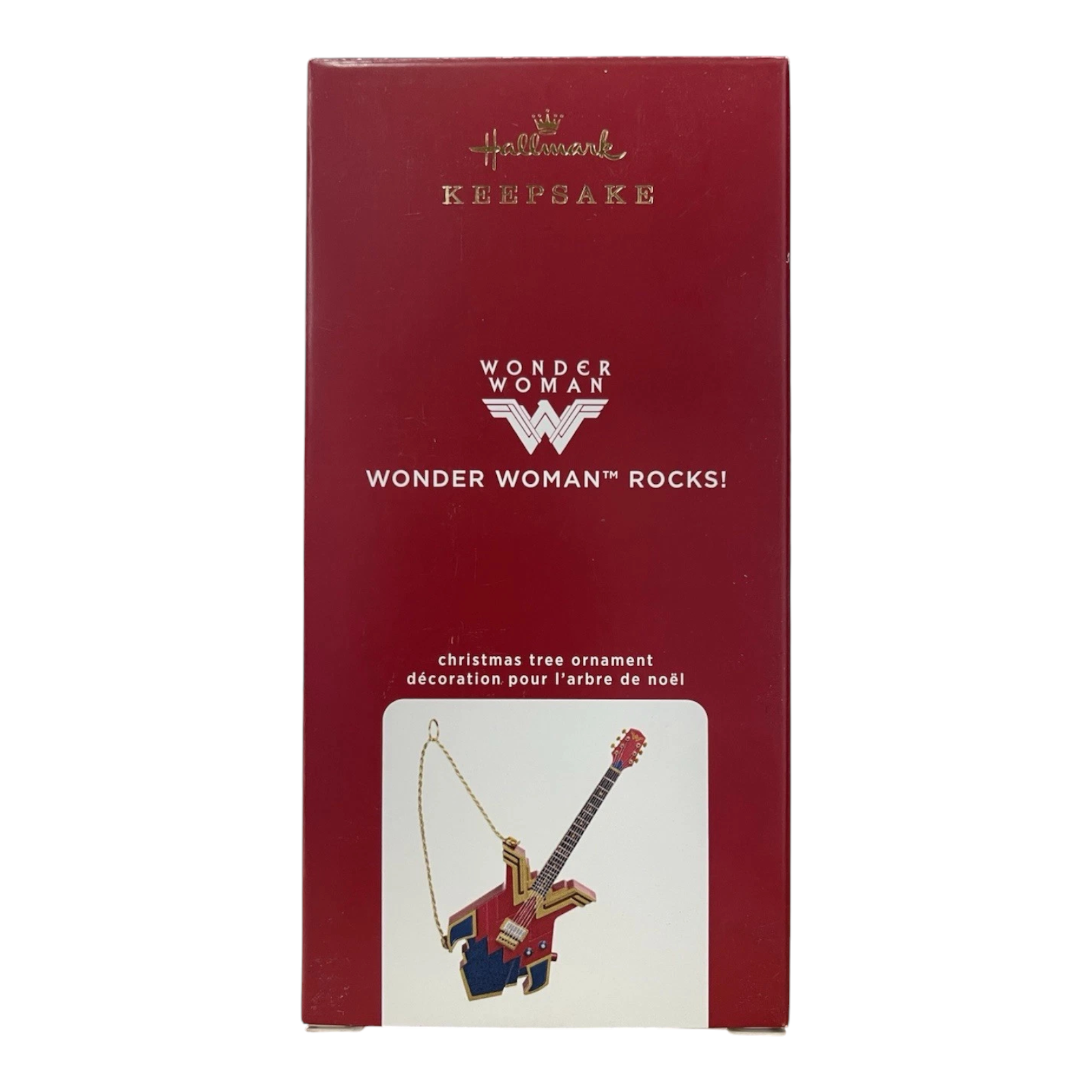 2020 Wonder Woman Rocks! Hallmark Ornament (Super Heroes) QXI2401