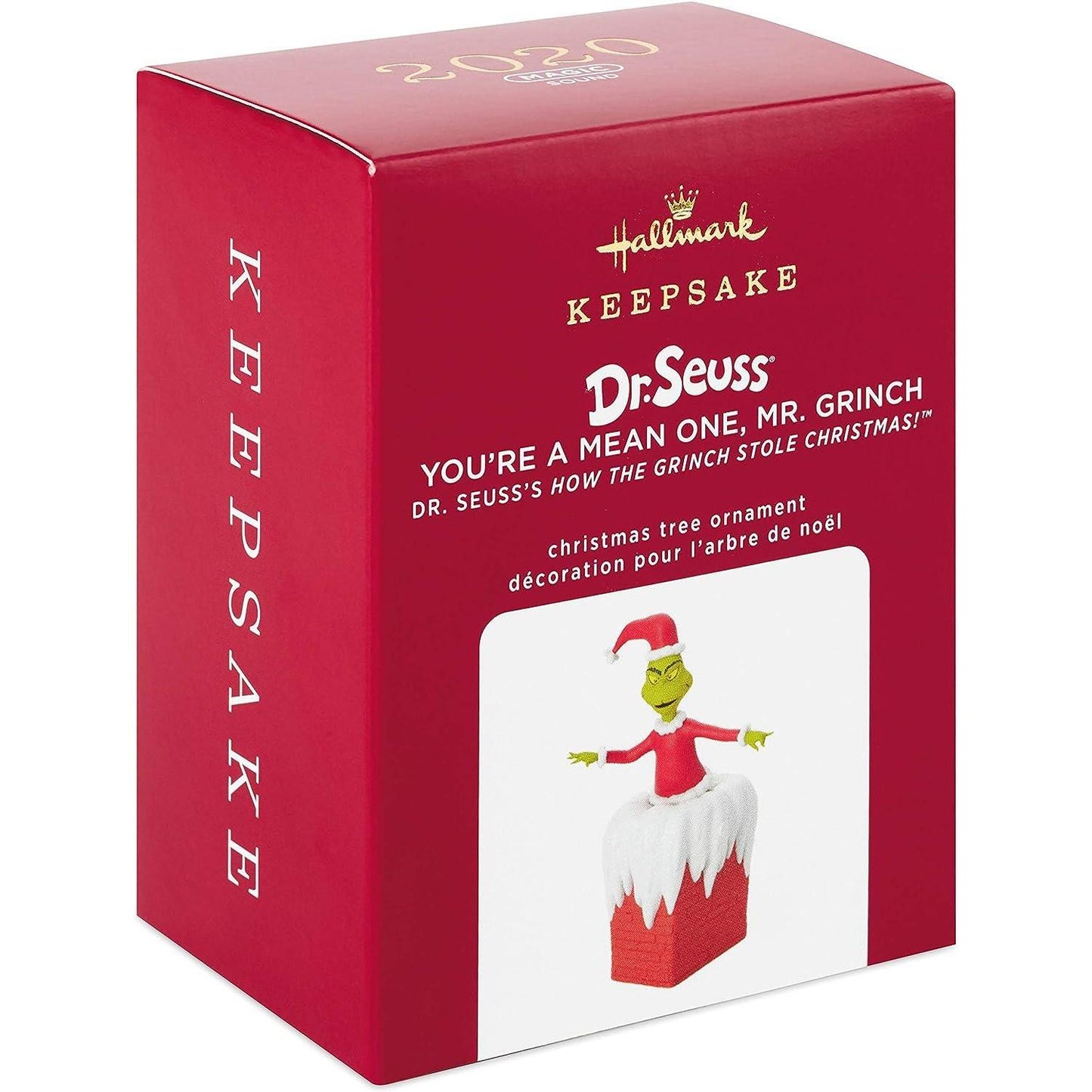 2020 You're a Mean One, Mr. Grinch Hallmark Ornament (The Grinch) QXI6144