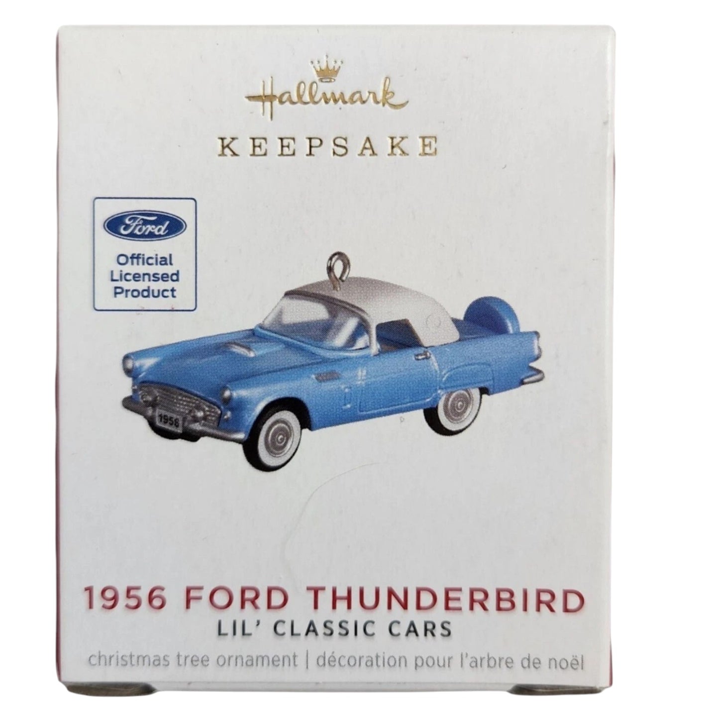 2021 1956 Ford Thunderbird Hallmark Ornament (Lil' Classic Cars) QXM8282