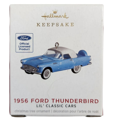 2021 1956 Ford Thunderbird Hallmark Ornament (Lil' Classic Cars) QXM8282