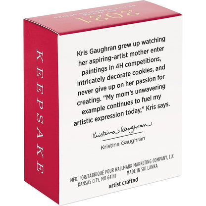 2021 A Snuggly Stocking Hallmark Ornament (Petite Penguins) QXM8305