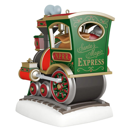 2021 All Aboard! Hallmark Ornament (Santa Claus) QXT4105