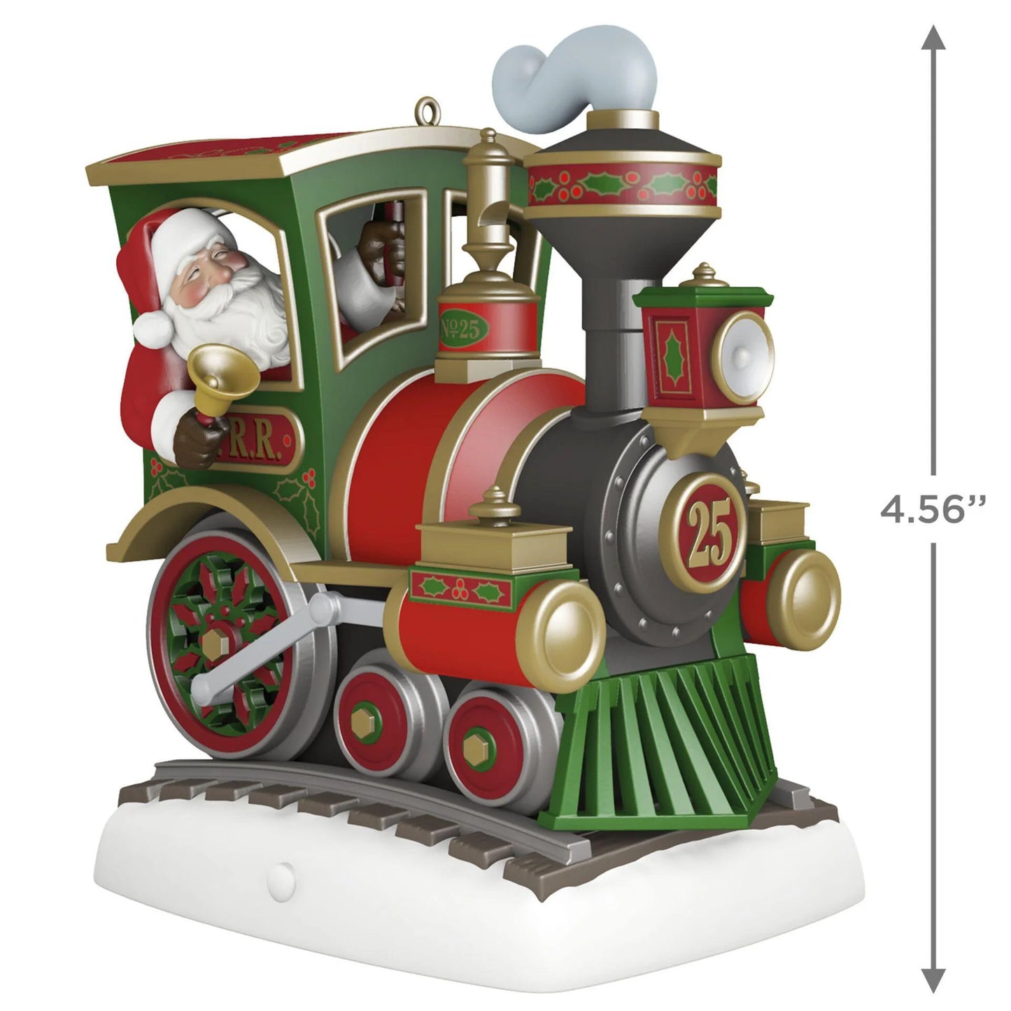 2021 All Aboard! Hallmark Ornament (Santa Claus) QXT4105