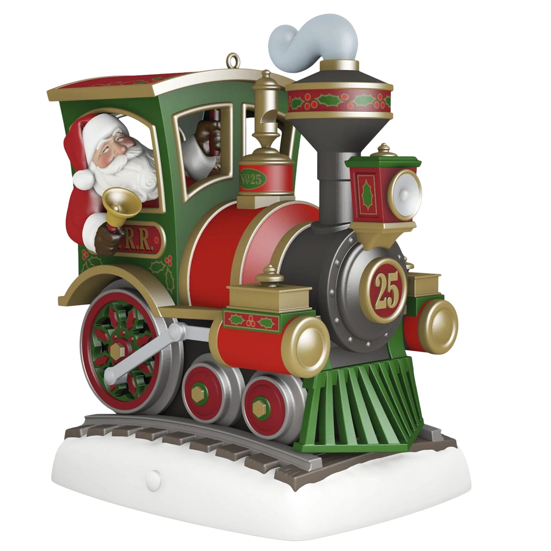 2021 All Aboard! Hallmark Ornament (Santa Claus) QXT4105
