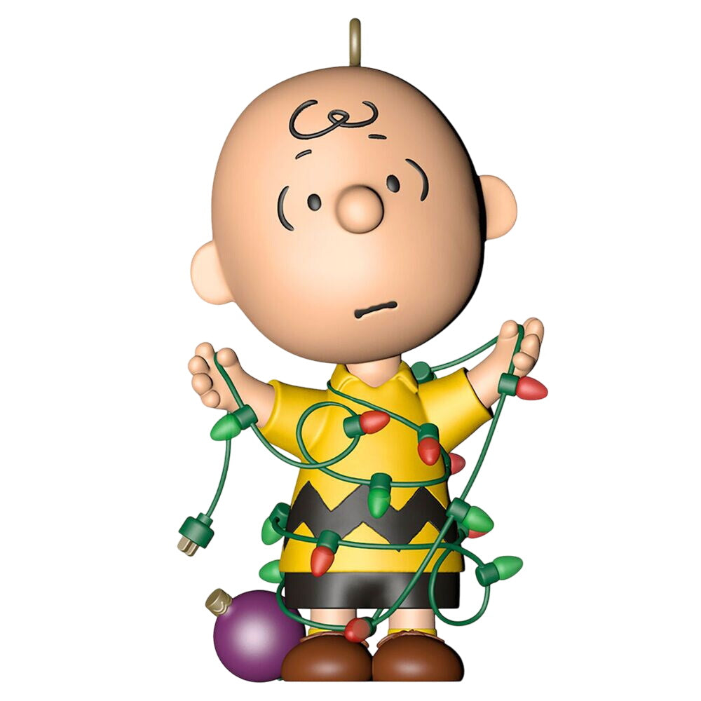 2021 All Tangled Up Hallmark Ornament (Peanuts) QXE3242