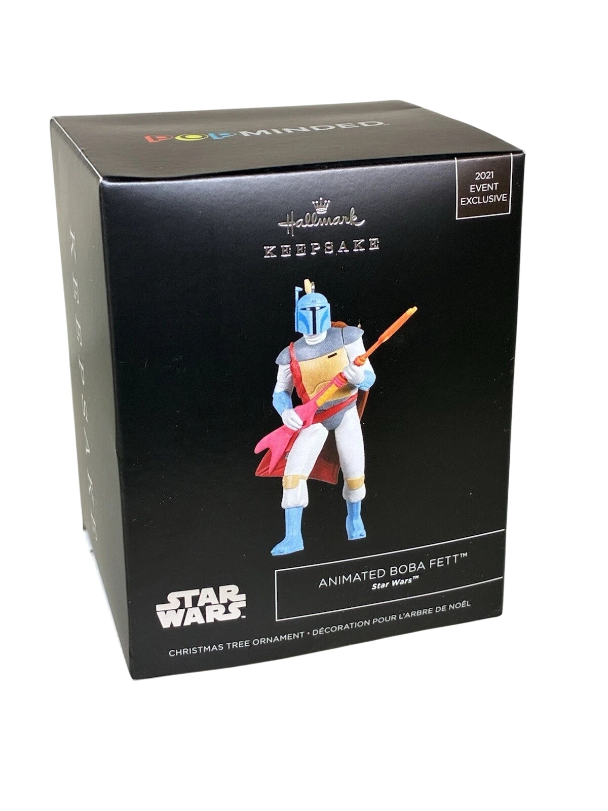2021 Animated Boba Fett Hallmark Ornament (Star Wars) QMP4119