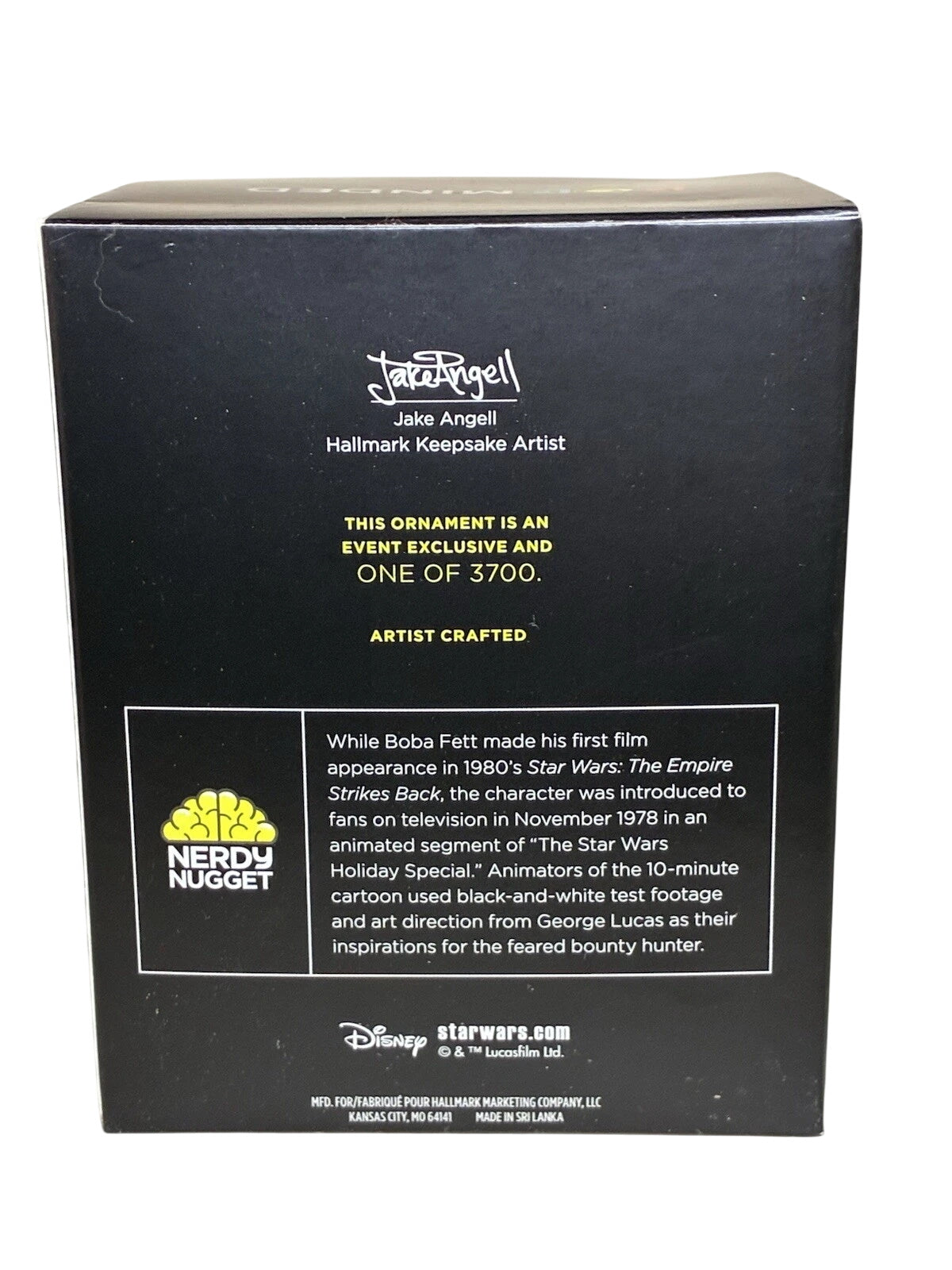 2021 Animated Boba Fett Hallmark Ornament (Star Wars) QMP4119