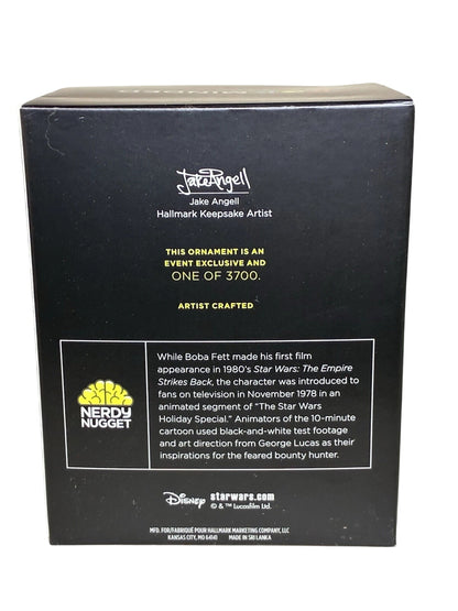 2021 Animated Boba Fett Hallmark Ornament (Star Wars) QMP4119