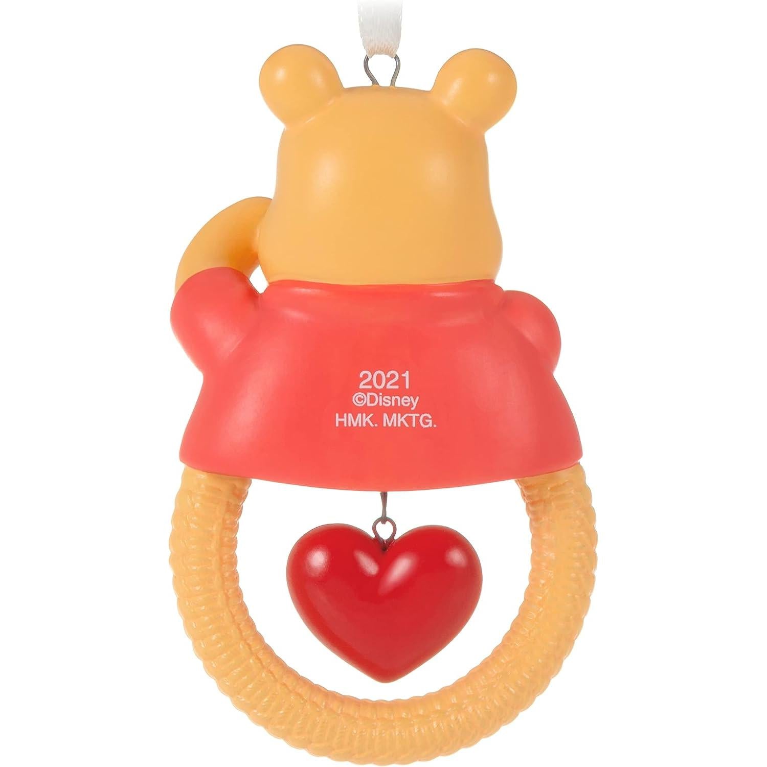 QXD6415 2021 Disney Winnie The Pooh Baby's First Christmas Image2