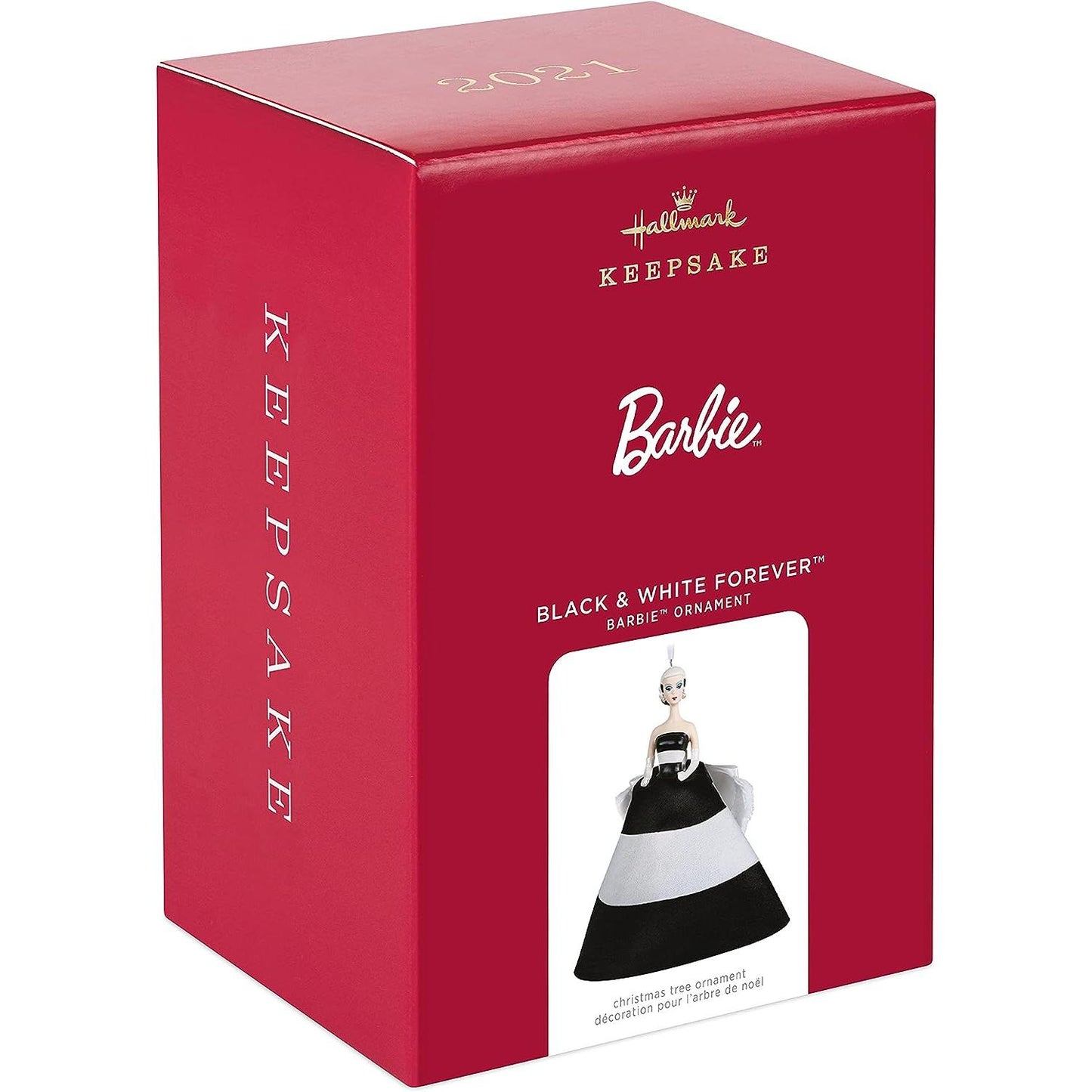 QK1375 2021 Barbie Black & White Forever Image3