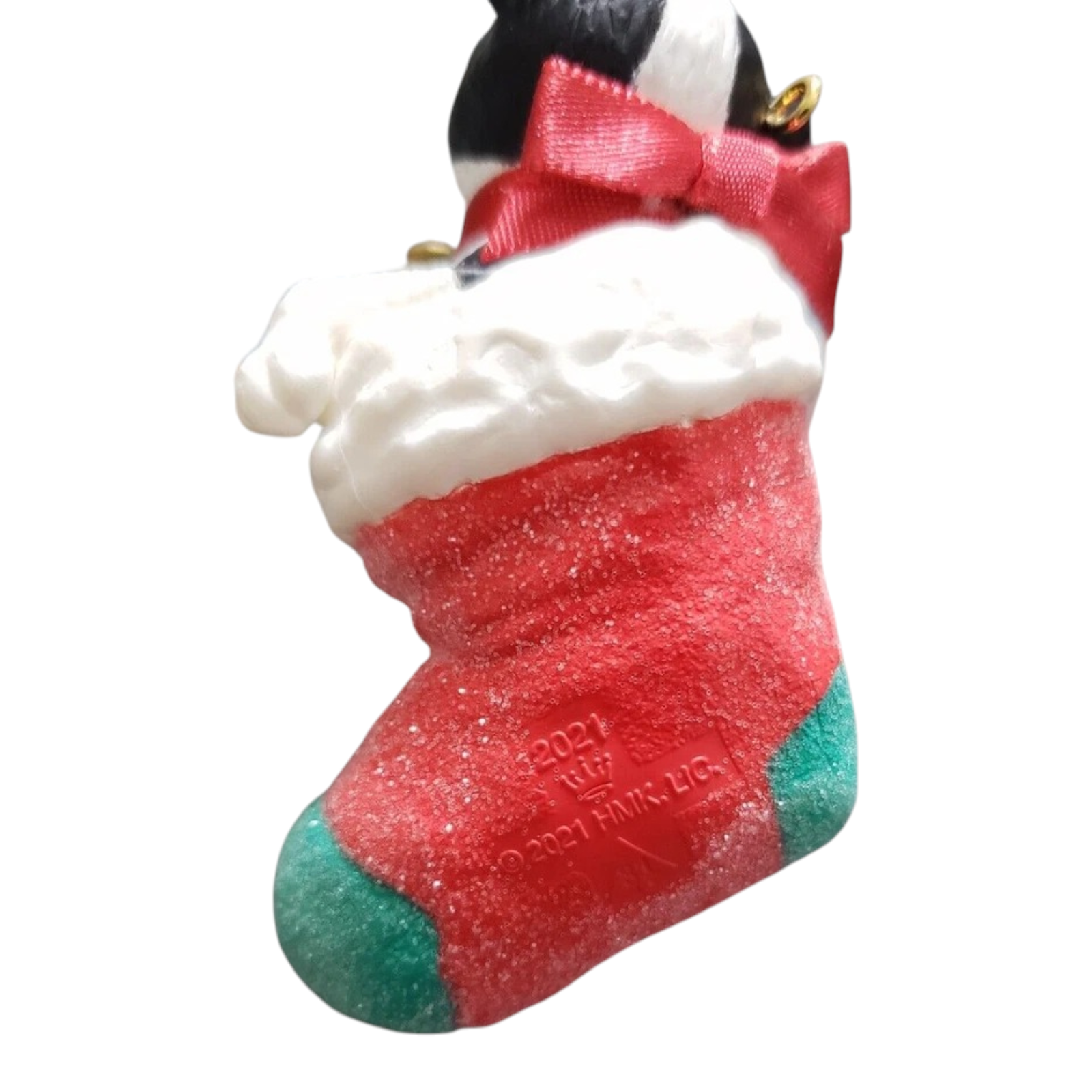 2021 Boston Terrier Hallmark Ornament (Puppy Love) QXR9002