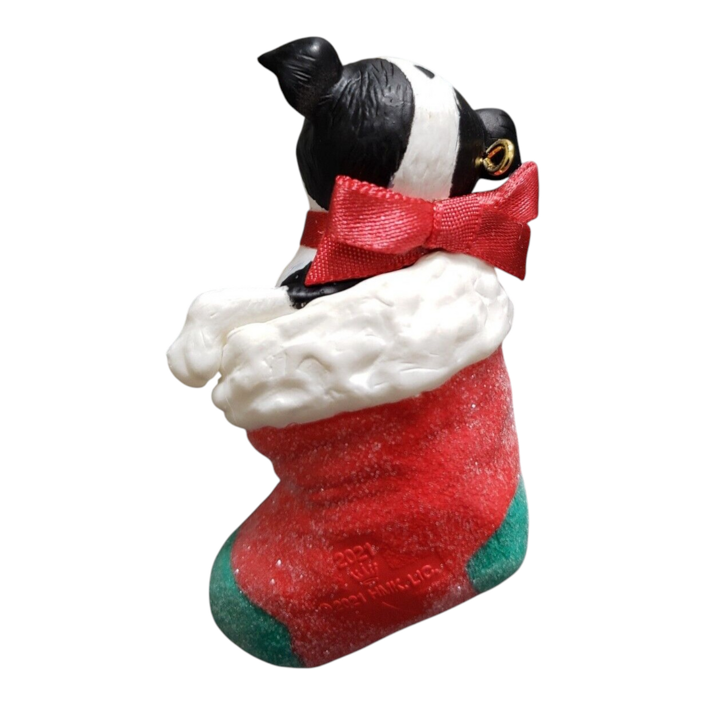 2021 Boston Terrier Hallmark Ornament (Puppy Love) QXR9002