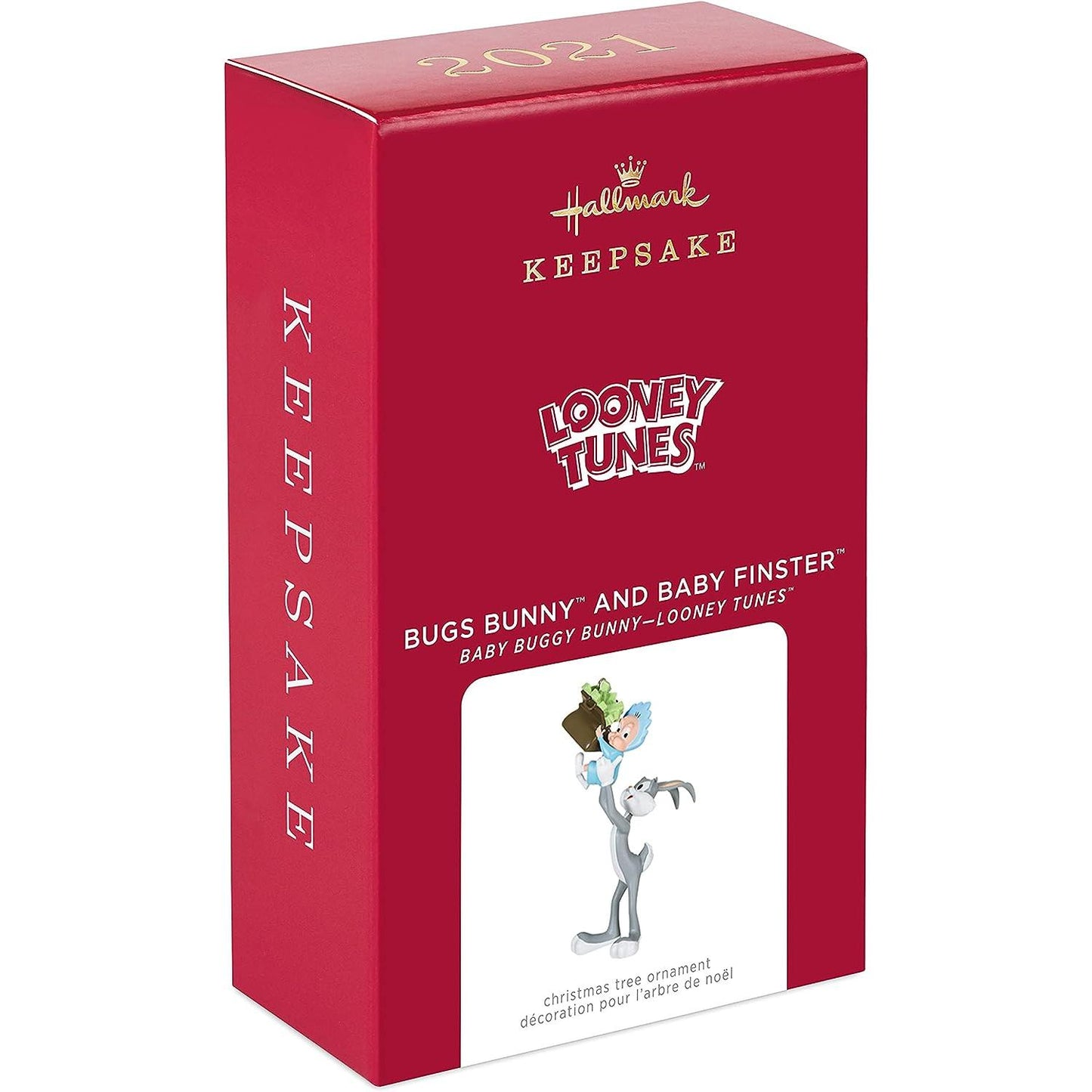 QXI7032 2021 Bugs Bunny and Baby Finster (Baby Buggy Bugs - Looney Tunes) Image3