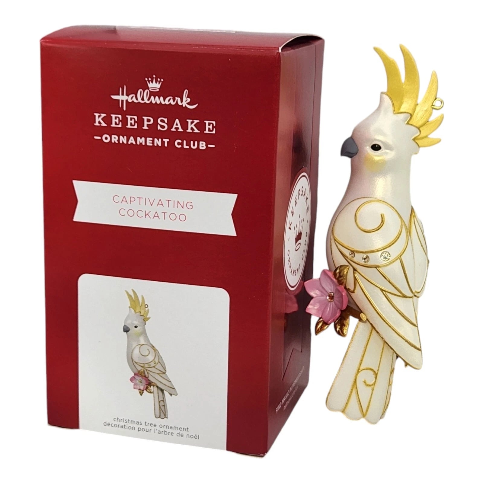 2021 Captivating Cockatoo Hallmark Ornament (Beauty of Birds) QXC5555