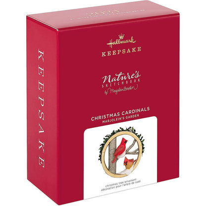 QXR9205 2021 Christmas Cardinals Marjolein's Garden Image3