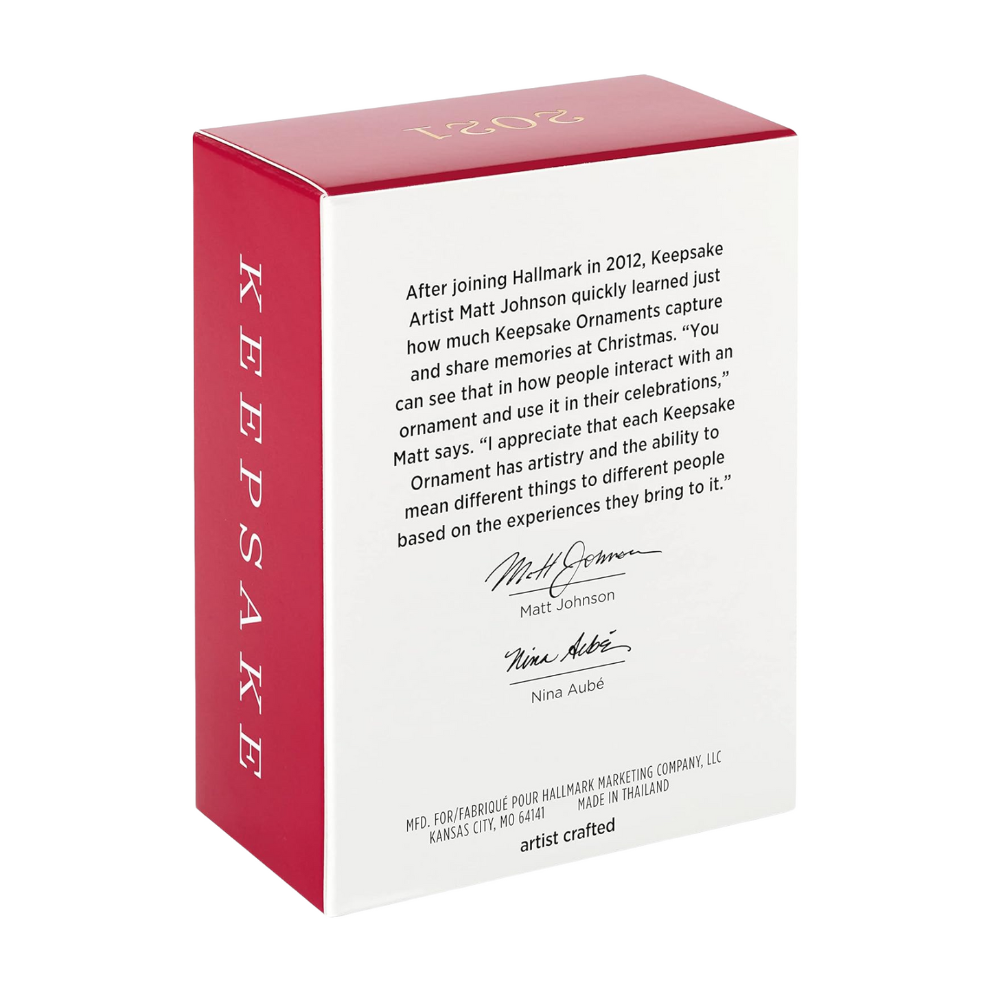 2021 Cookie Doe Hallmark Ornament (Keepsake Ornament Series) QGO2275