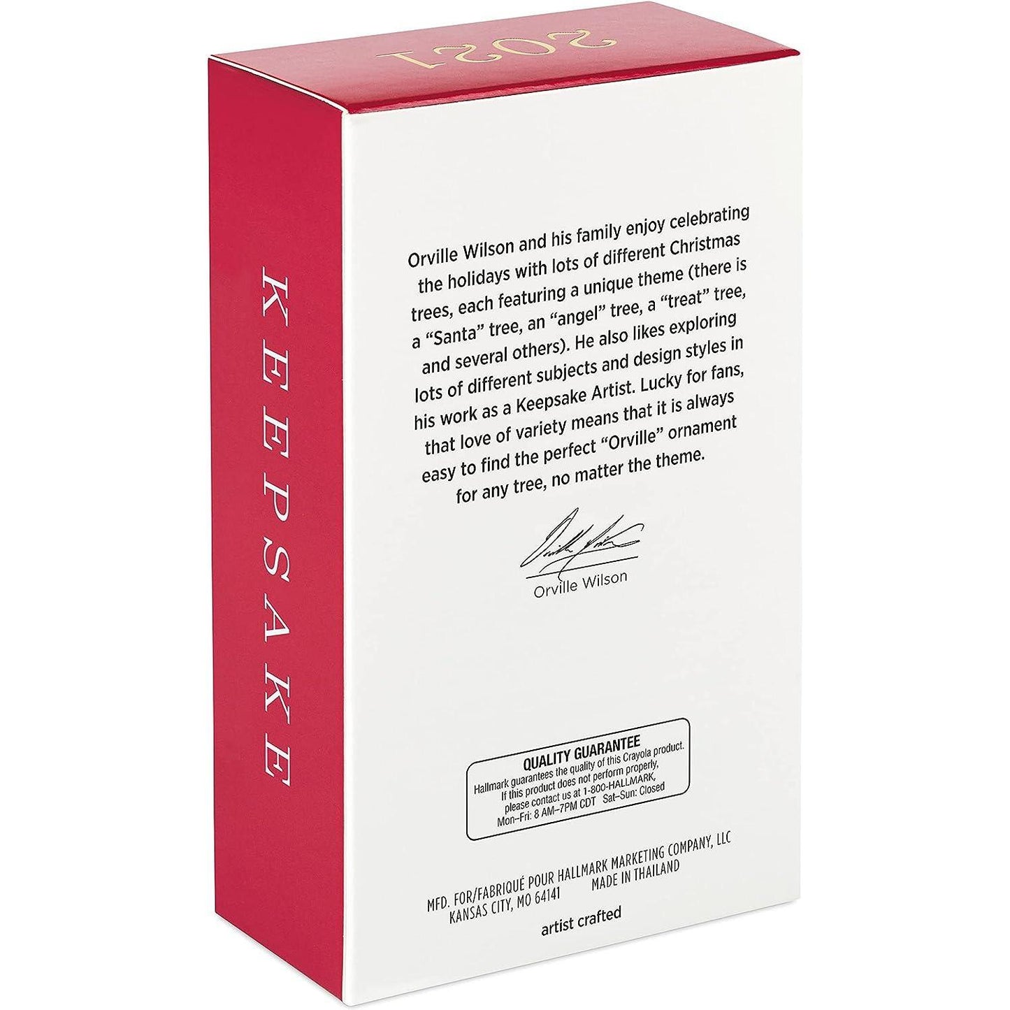 QXI7232 2021 Colorful Toy Soldier (Crayola Crayon) Image4