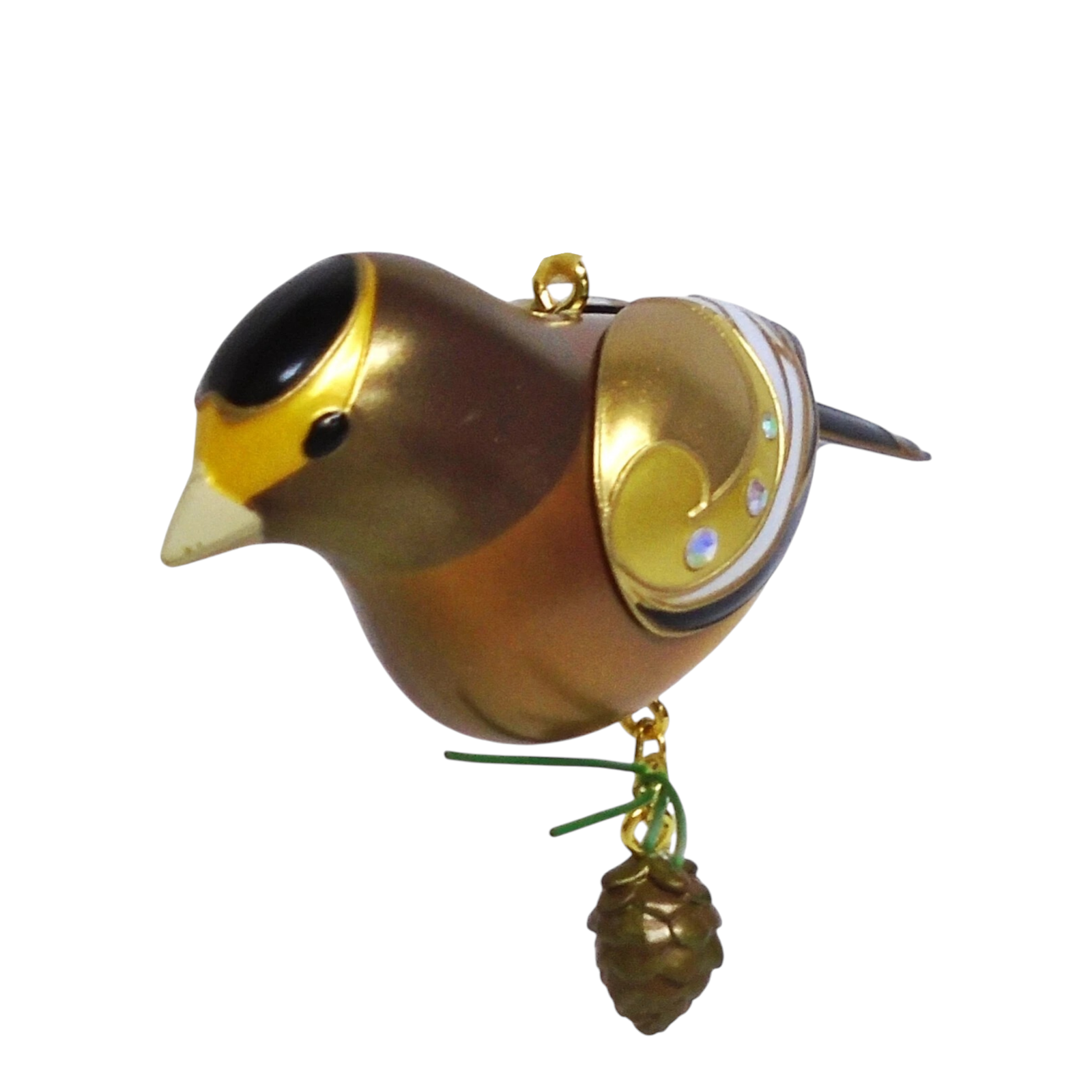 2021 Evening Grosbeak Hallmark Ornament (Beauty of Birds) QXR9172