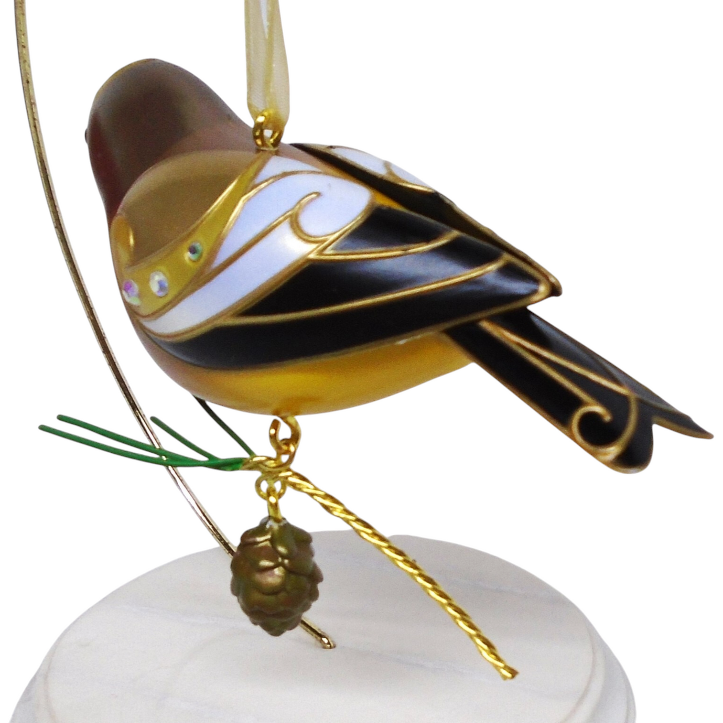 2021 Evening Grosbeak Hallmark Ornament (Beauty of Birds) QXR9172
