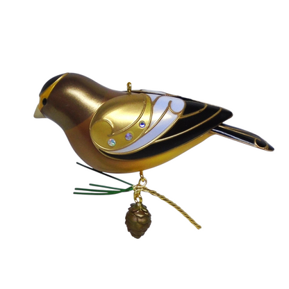 2021 Evening Grosbeak Hallmark Ornament (Beauty of Birds) QXR9172