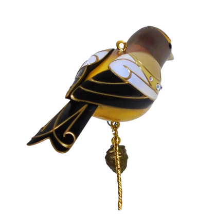 2021 Evening Grosbeak Hallmark Ornament (Beauty of Birds) QXR9172