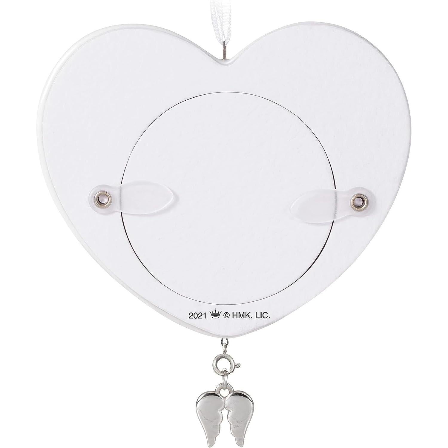 2021 Forever By My Side Hallmark Ornament (Pet Memorial Photo Holder) QHX4055