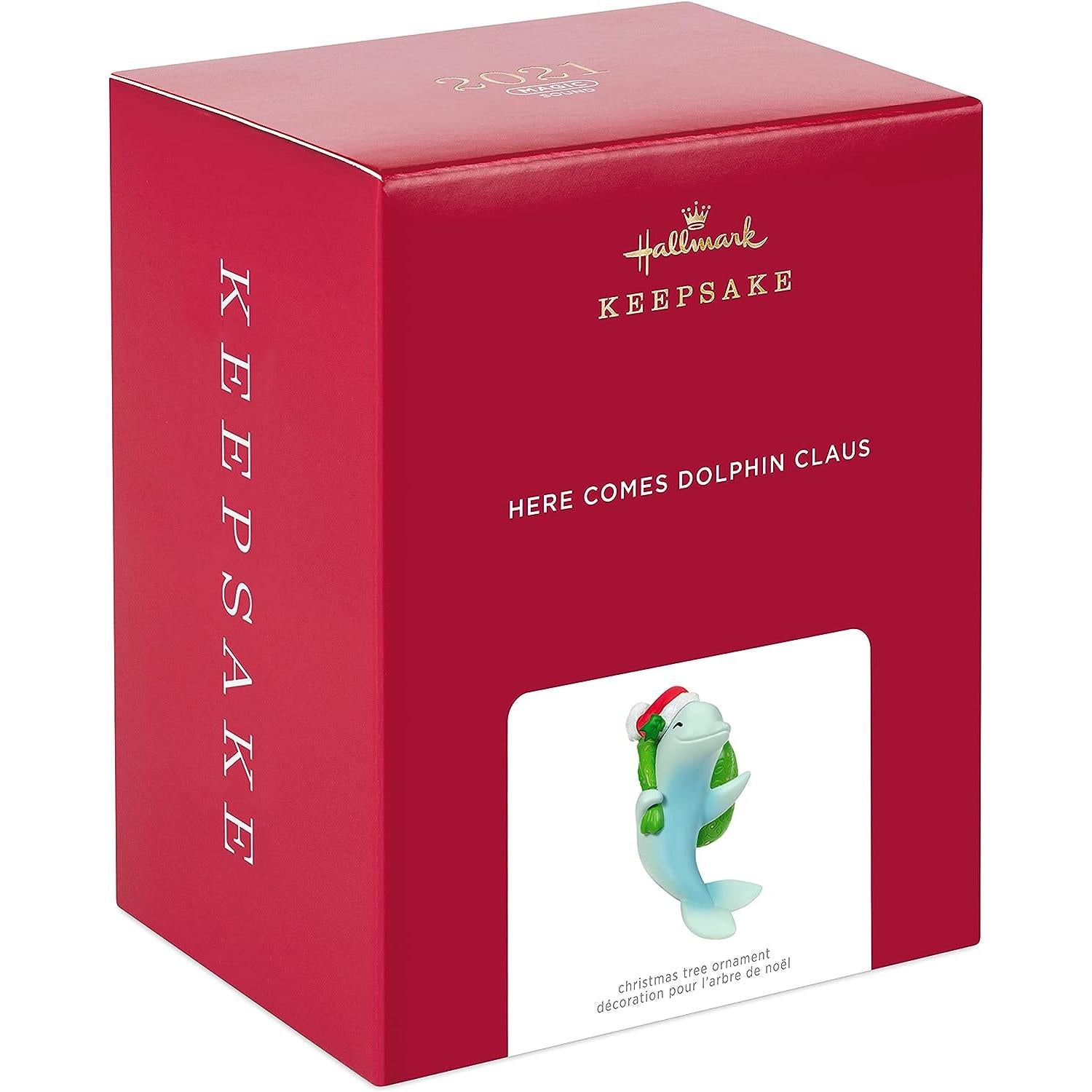 QGO2295 2021 Here Comes Dolphin Claus Image3