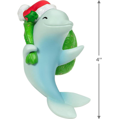 QGO2295 2021 Here Comes Dolphin Claus Image4