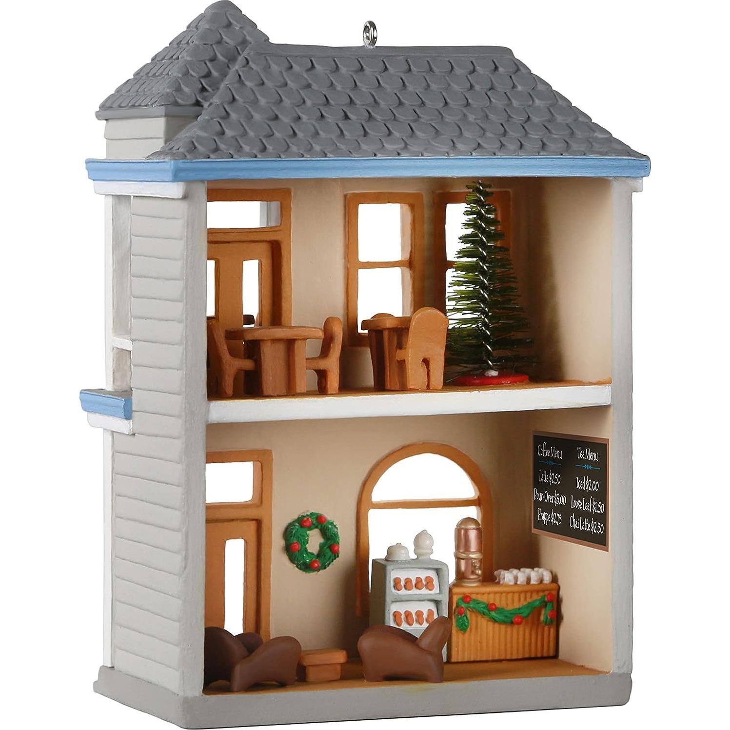 QXR9215 2021 Keepsake Korners Coffee Shop Image2