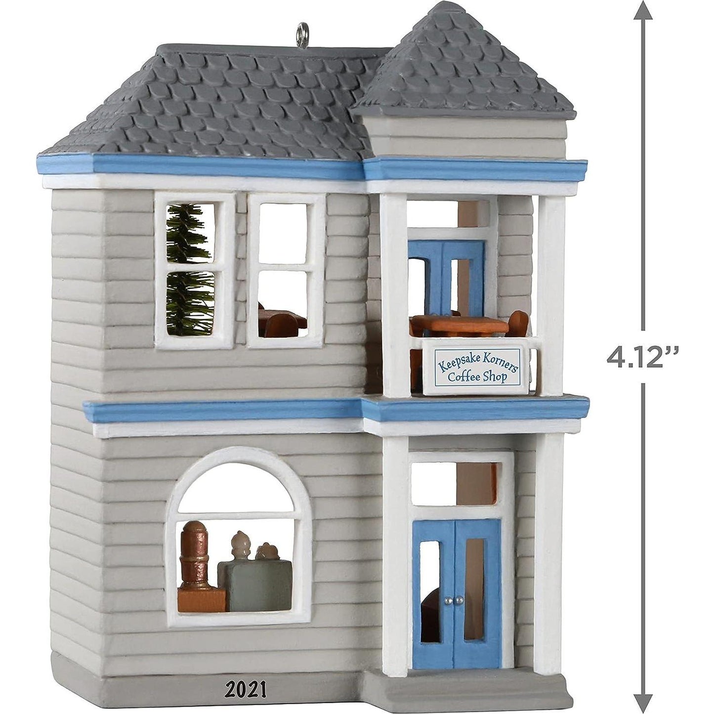 QXR9215 2021 Keepsake Korners Coffee Shop Image4