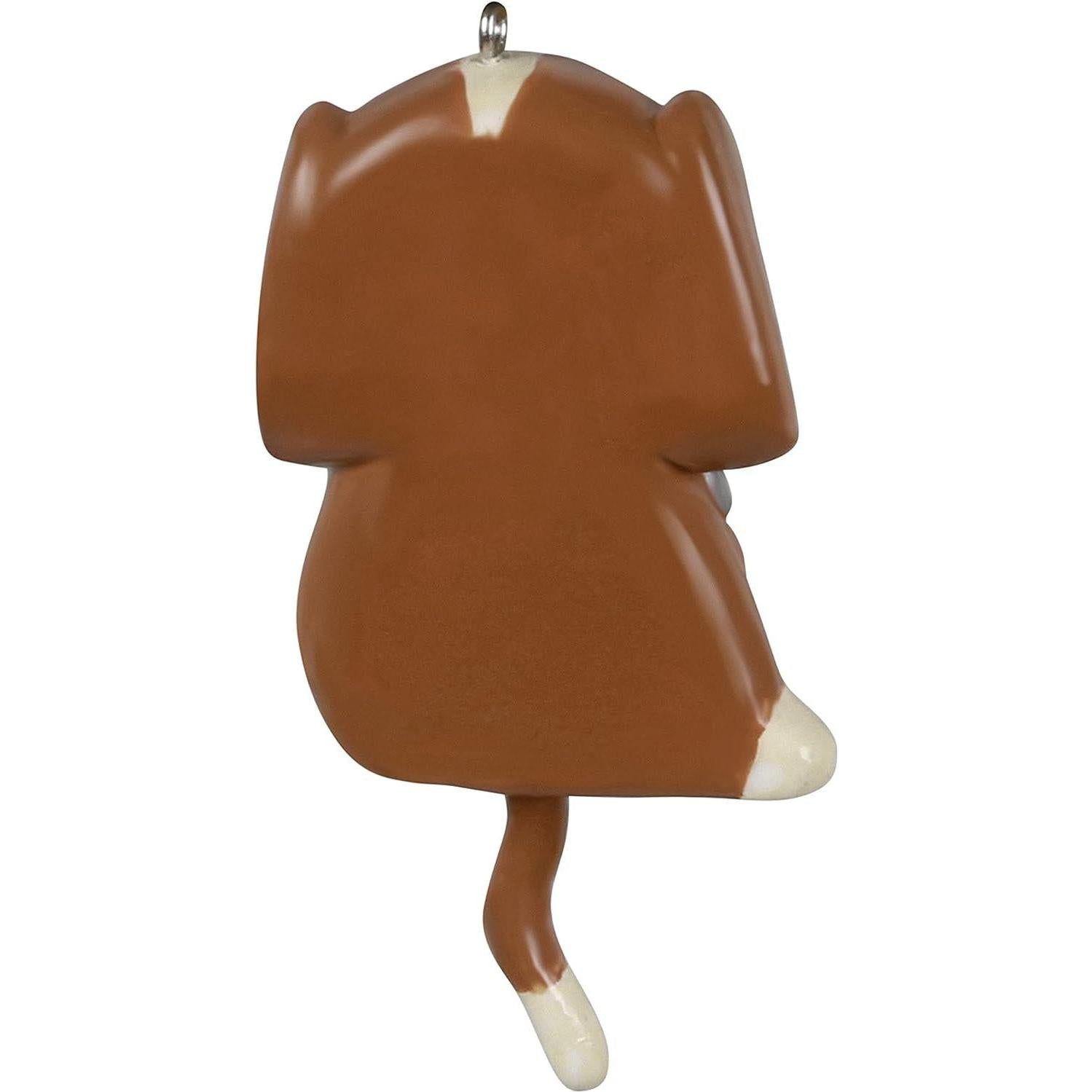 2021 Lil' Puppy Clock Hallmark Ornament (Clock) QXM8362