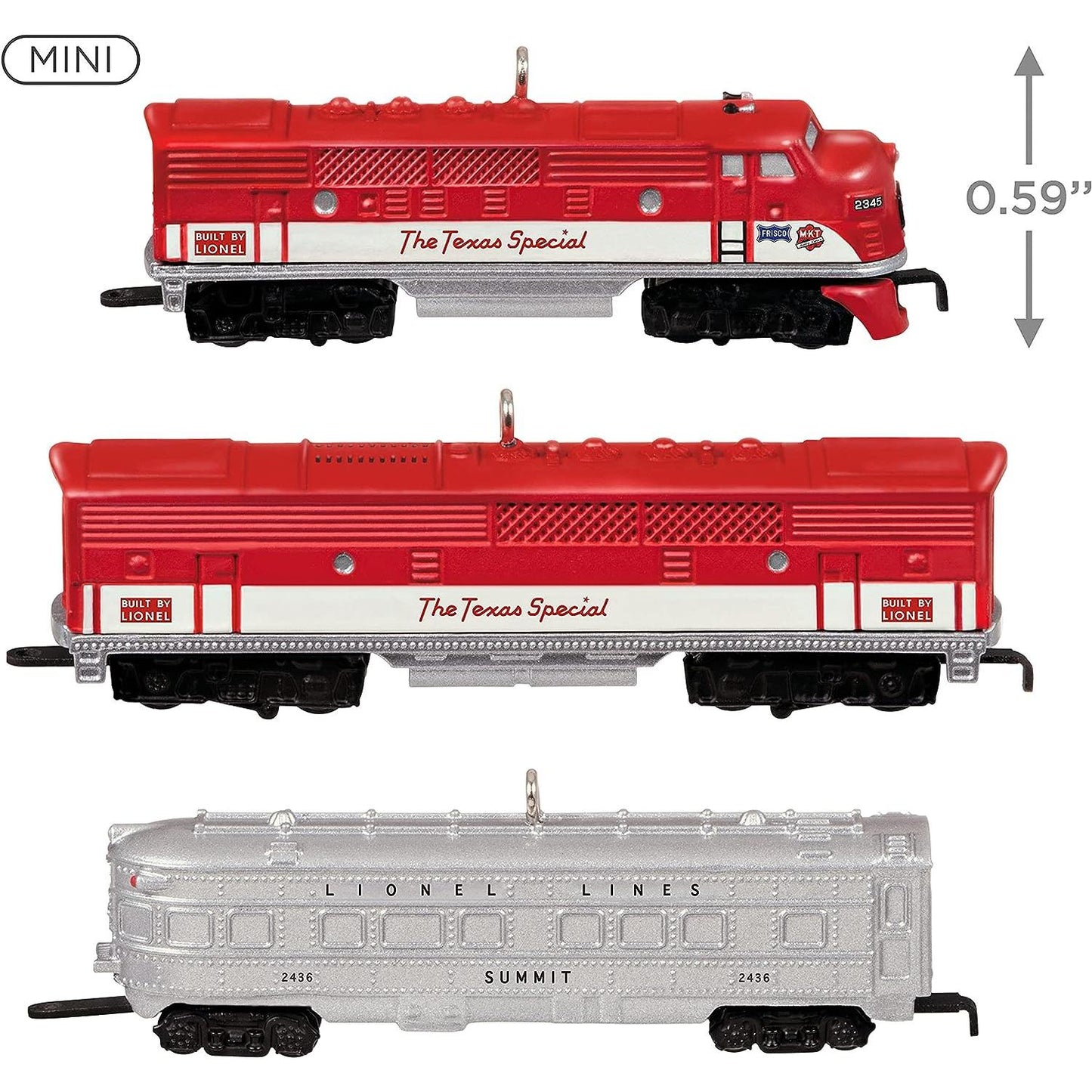 2021 Lionel 1520W Texas Special Passenger Set Hallmark Ornament (Lionel) QXM8285