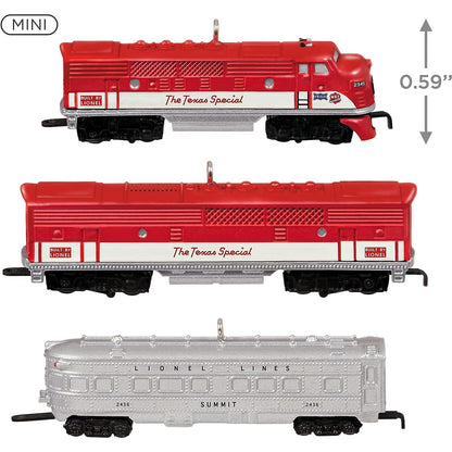 2021 Lionel 1520W Texas Special Passenger Set Hallmark Ornament (Lionel) QXM8285