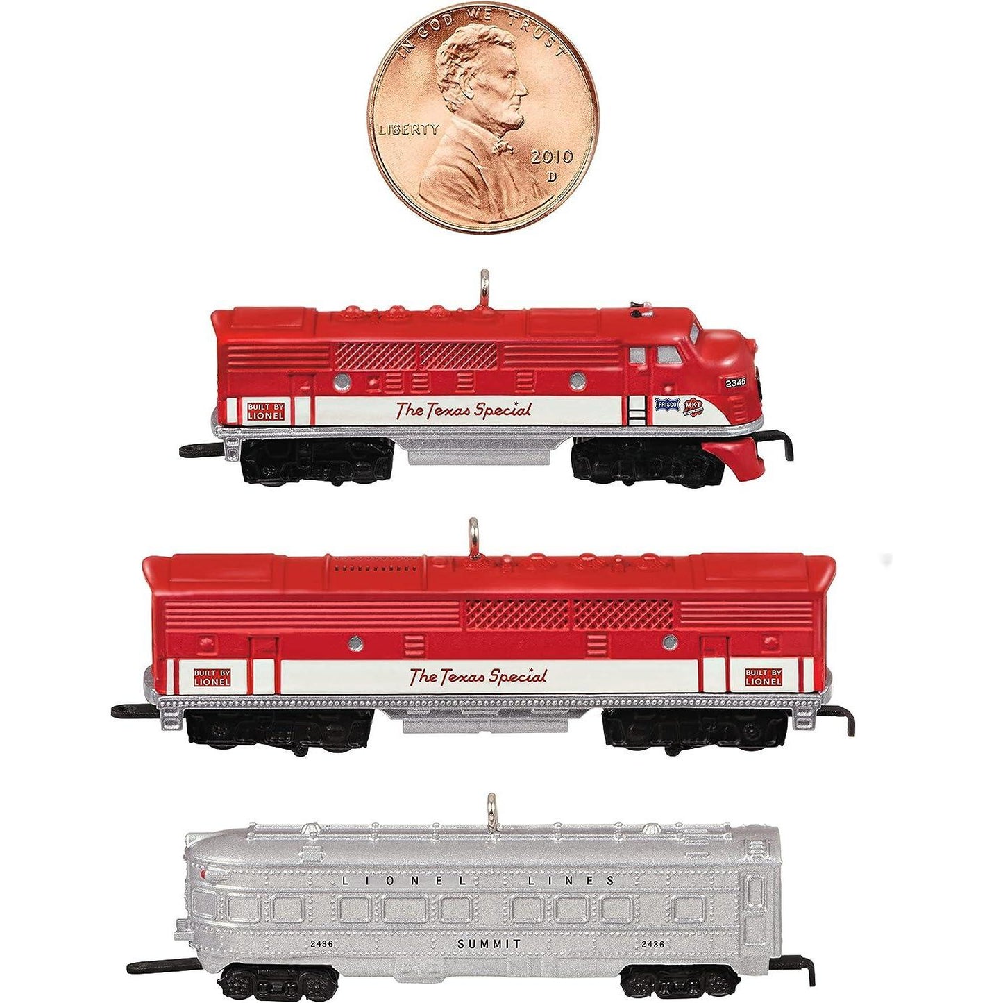 2021 Lionel 1520W Texas Special Passenger Set Hallmark Ornament (Lionel) QXM8285