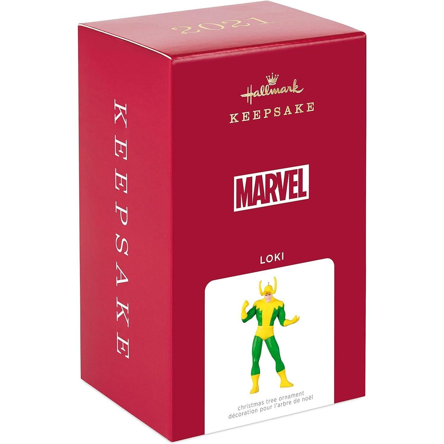 2021 Loki Hallmark Ornament (Super Heroes) QXI7465