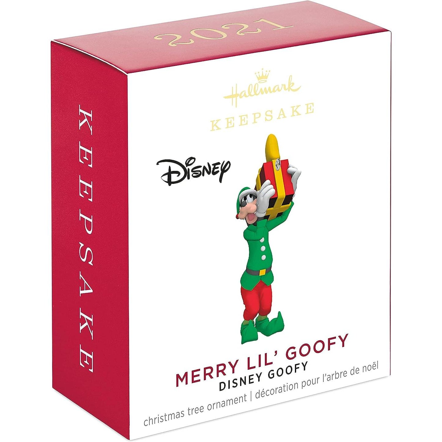 QXM8225 2021 Merry Lil' Goofy (Disney) Image3