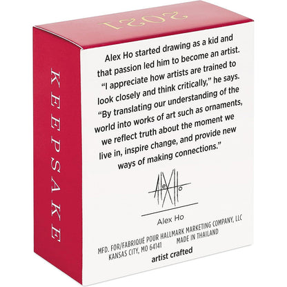 QXM8225 2021 Merry Lil' Goofy (Disney) Image4