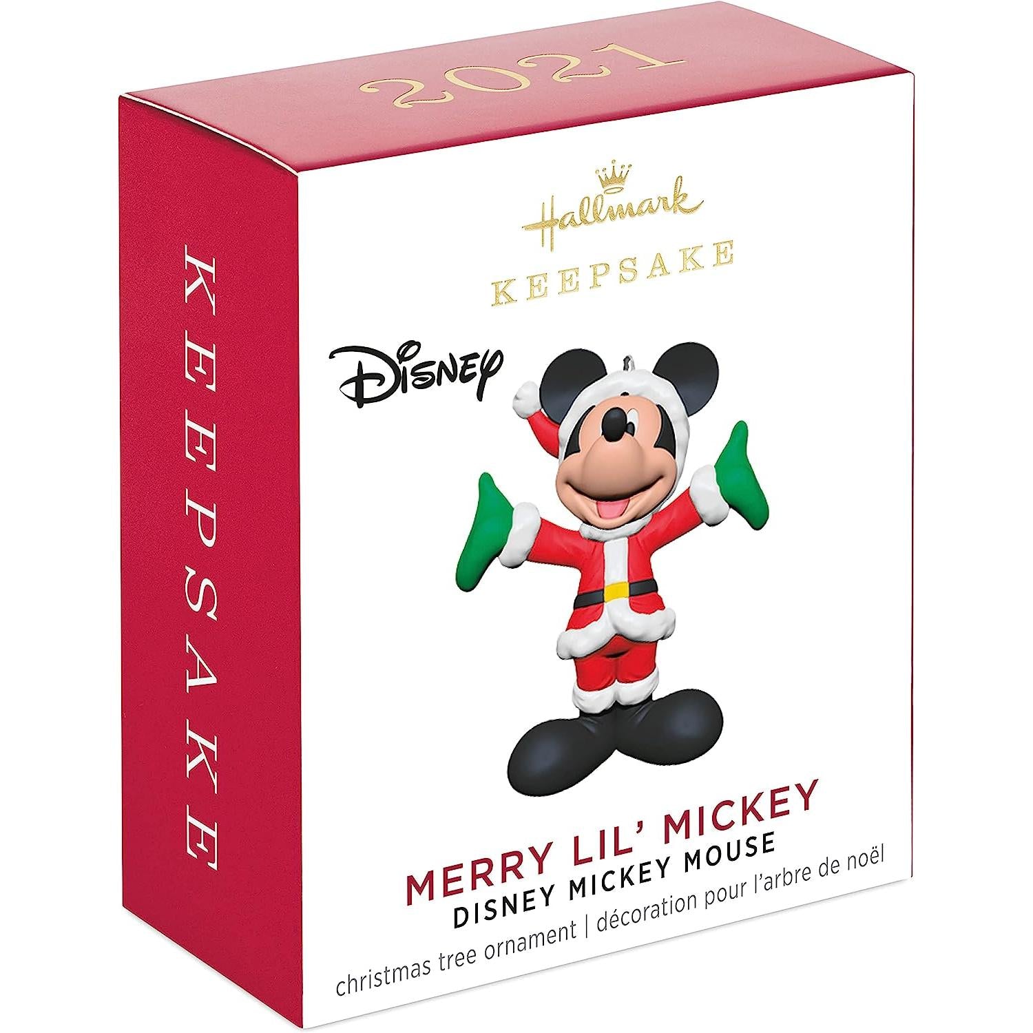 QXM8212 2021 Miniature Disney Merry Lil' Mickey Image3