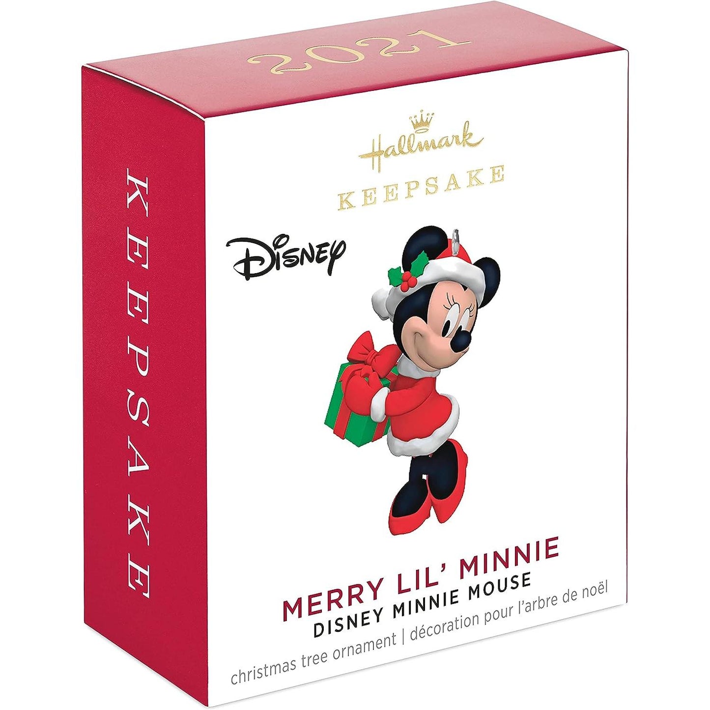 QXM8215 2021 Disney Miniature Merry Lil' Minnie Mouse Image3