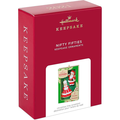 2021 Nifty Fifties Hallmark Ornament (Santa Claus) QGO2102