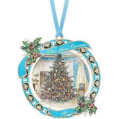 2021 White House Christmas Ornament (White House) Image1