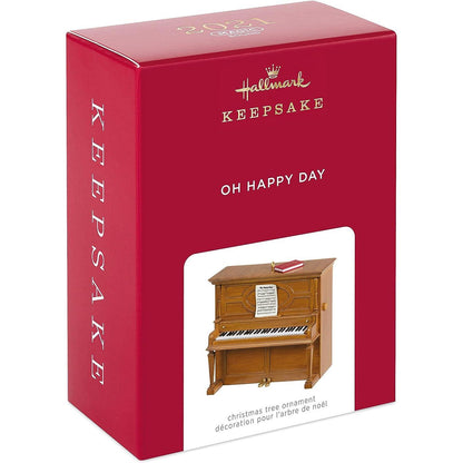 2021 Oh Happy Day Piano Hallmark Ornament (Magic) QSM7862