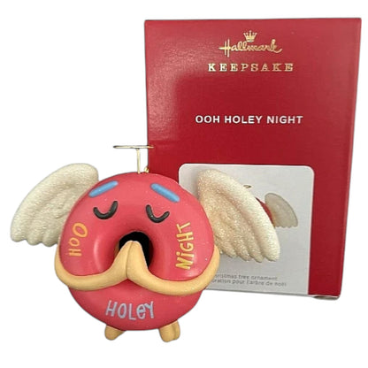 2021 Ooh Holey Night - Donut Hallmark Ornament (Angel) QGO2282