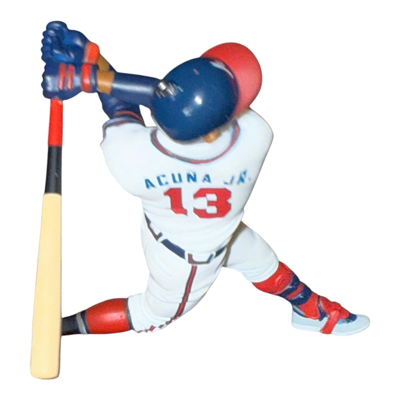 2021 Ronald Acuña Jr., Atlanta Braves Hallmark Ornament (At the Ballpark) QXI7362