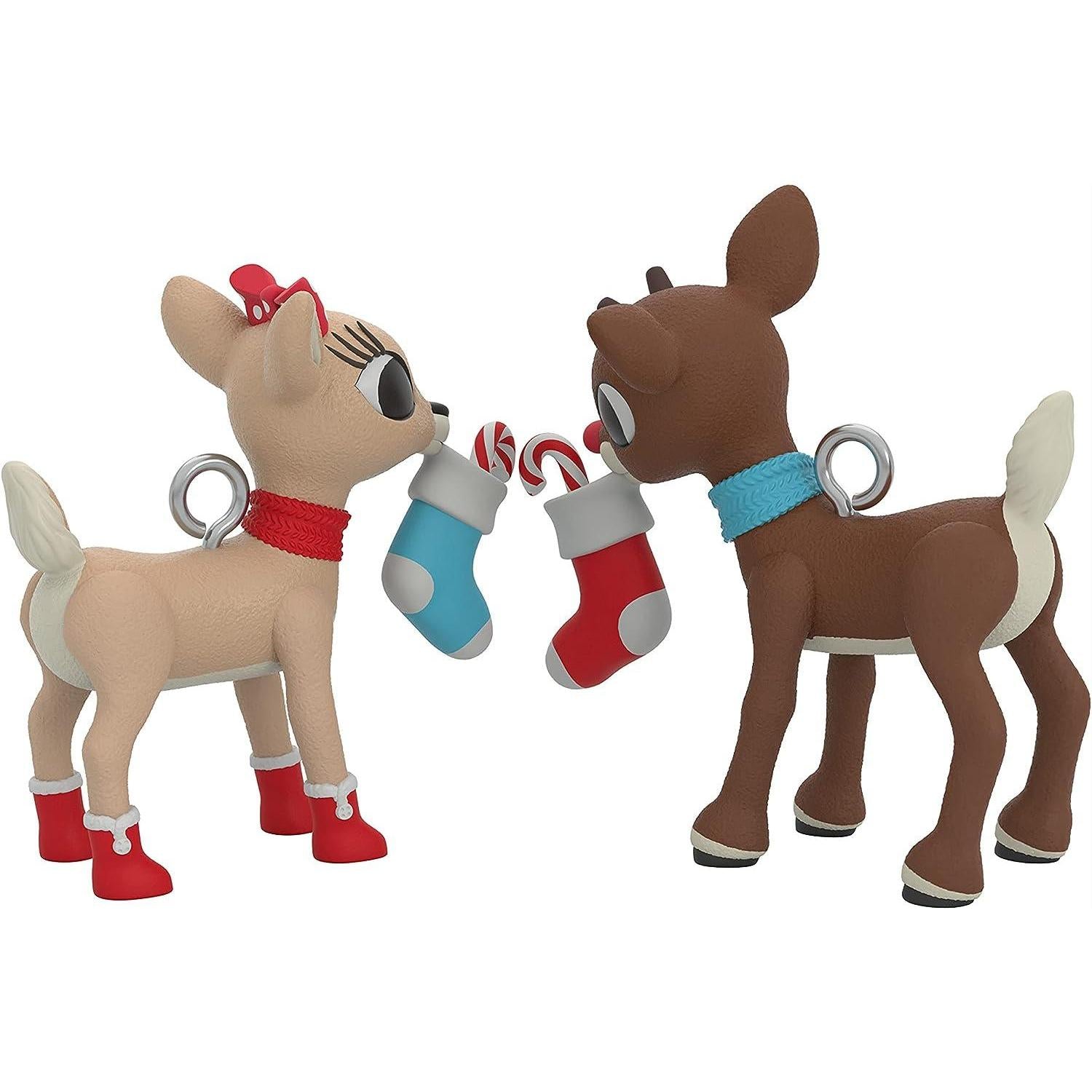 2021 Rudolph and Clarice Hallmark Ornament (Rudolph the Red-Nosed Reindeer) QXM8245
