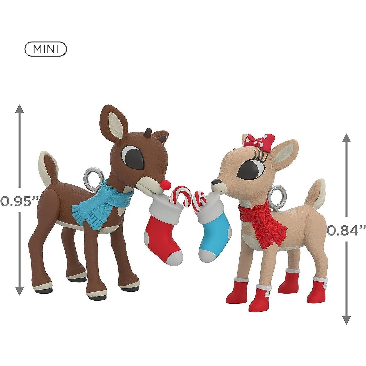 2021 Rudolph and Clarice Hallmark Ornament (Rudolph the Red-Nosed Reindeer) QXM8245